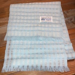 Vintage Madawaska Weavers Wool Scarf